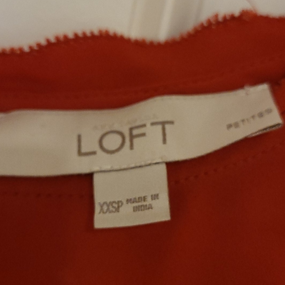 Loft Orange Top - Picture 2 of 4